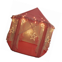 Skyeyarc Princess Castle Play Tent W/star Lights String, Kids Indoor Playhouse Skyeyarc Princess Castle Play Tent W/star Lights String, Kids Indoor Playhouse