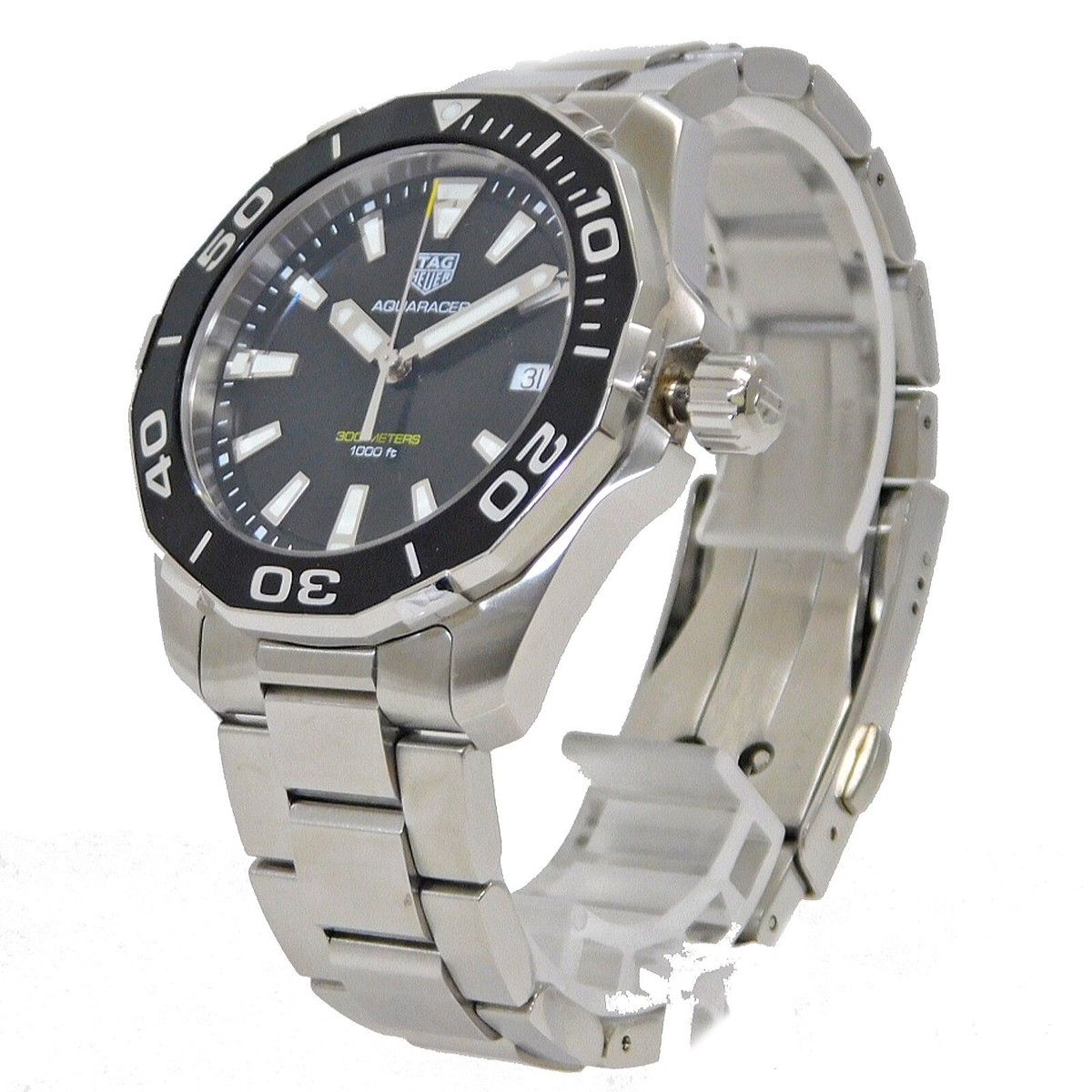タグホイヤー アクアレーサー WAY111A. BA0928 /tagheuer TAG Heuer Aquaracer WAY111A.BA0928 S. Steel Quartz Men's Watch