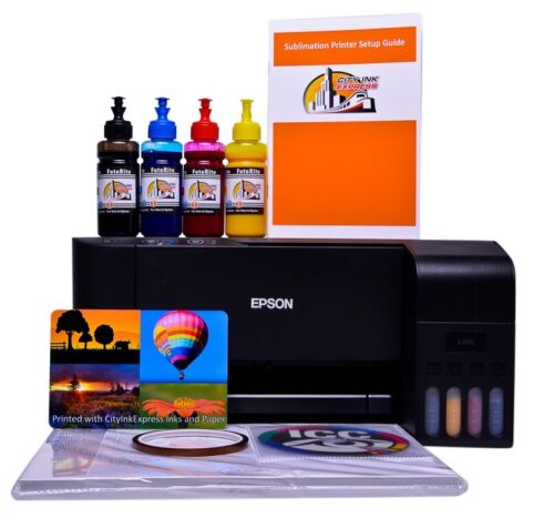 Sublimation printer A4 non oem Epson ECOtank printer with Software - starter kit
