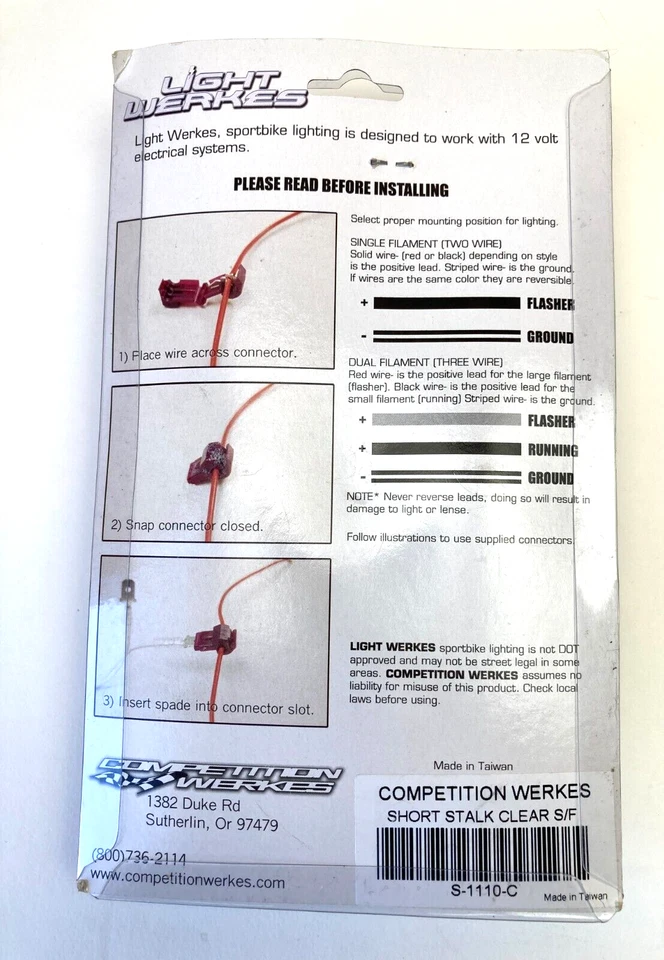 Eliminador de guardabarros estándar Competition Werkes 2010-20 Aprilia RSV4/Tuono 1A1004 Foto 2 de 4