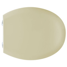 Bemis sedile wc copriwater universale in legno Champagne Canyon 42-44 x 37 cm
