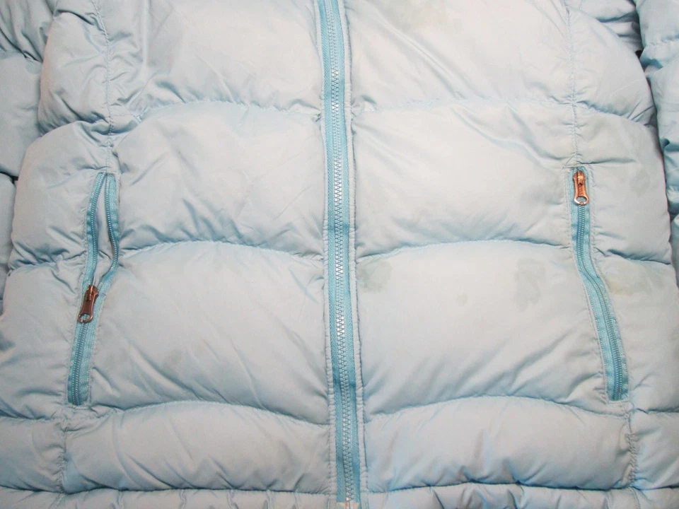 Chaqueta acolchada Mountain Hardwear para jóvenes niñas talla M azul polvoriento Foto 3 de 4