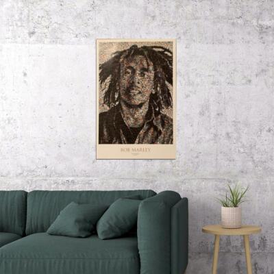 284544 Bob Marley Photomosaic PRINT POSTER | eBay