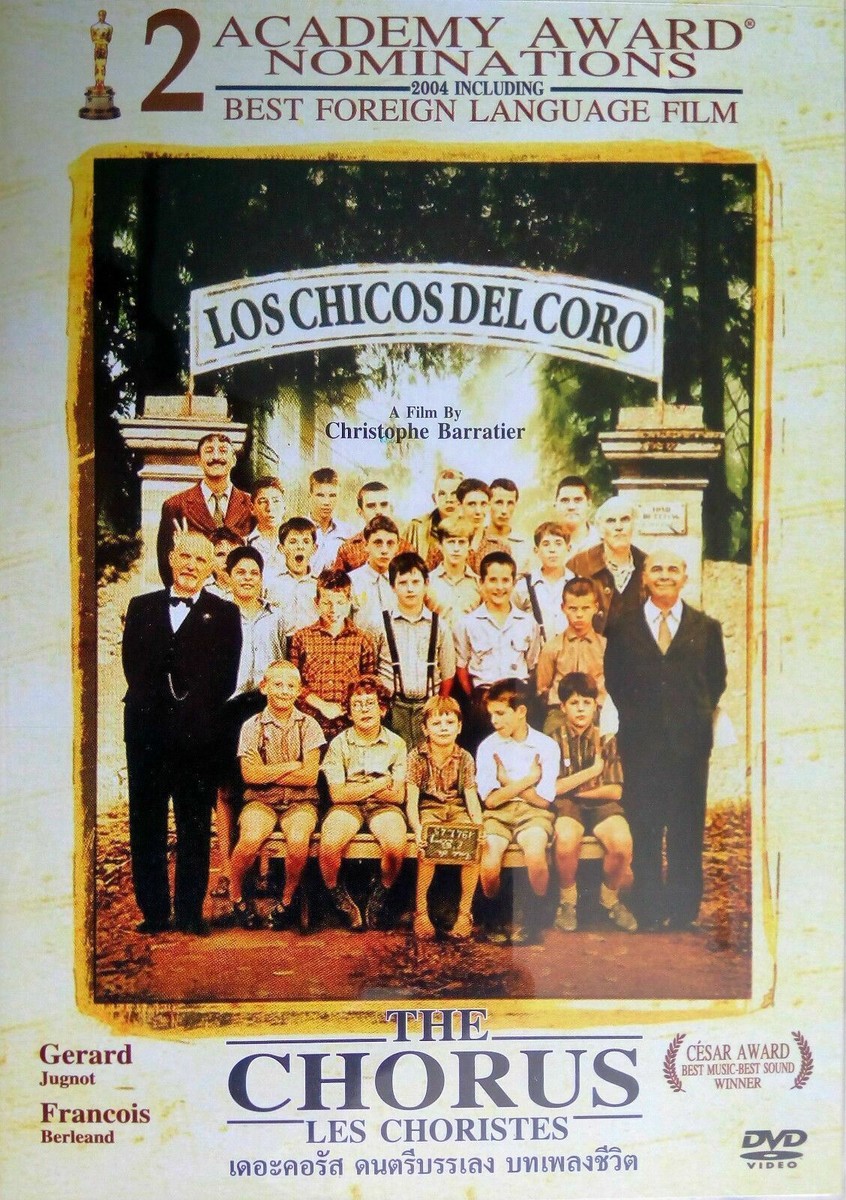THE CHORUS [Les Choristes] DVD All/0 PAL Gerard Jugnot, French Music Drama