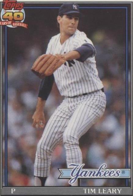 1991 O-Pee-Chee - Tim Leary #161 - 1 of 1