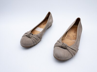 Gabor Damen Ballerina Slipper Halbschuh Schlupfschuh Gr. 38 EU Art. 28461-55