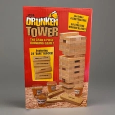 ICUP DRUNKEN TOWER (THE GRAB A PIECE DRINKING GAME **BRAND NEW**