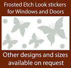 <!--F#f_0-->BUTTERFLIES FROSTED ETCH GLASS SAFETY DOOR WINDOW STICKERS, butterfly<!--F/-->