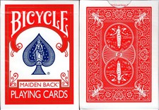 Marked Cards (1 DECK STANDARD RED) Maiden Bac...