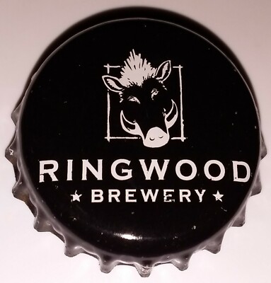 Kronkorken Ringwood Brewery Boon Doggle UK Großbritannien Schwarz 1 Stück KK