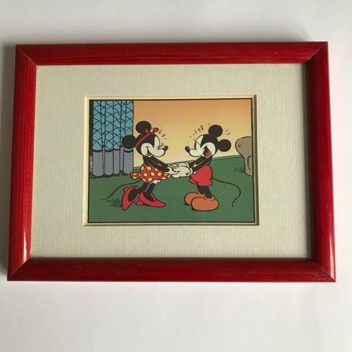 Mickey Mouse The Art Group Framed Print produced exclusively Disneyland Paris A - Picture 3 of 6
