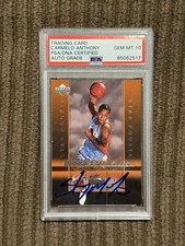 Carmelo Anthony Card and Memorabilia Guide 72