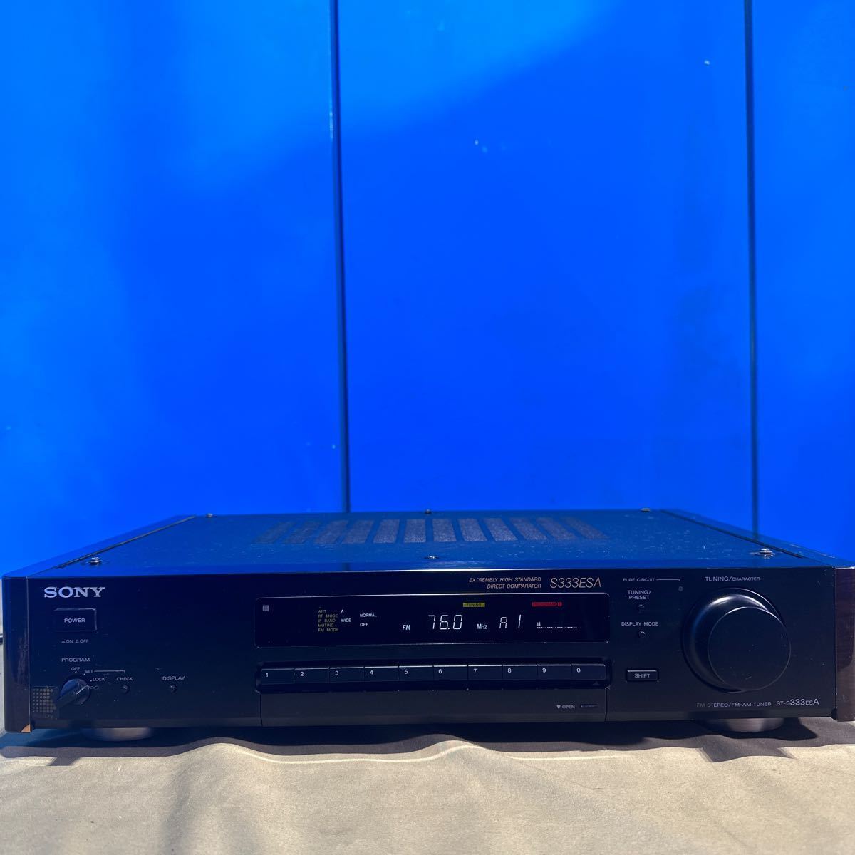 SONY ST-S333ESA ES FM/AM Stereo Tuner High Standard Direct