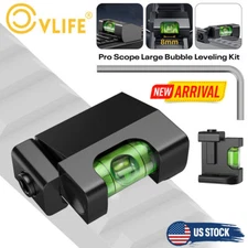 Aluminum Rifle Scope Spirit Bubble Level Laser Leveling For Picatinny Rail Mount