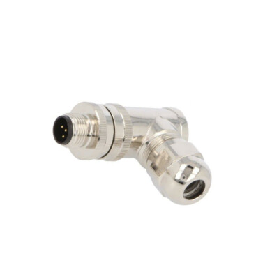T4113412051-000 Stecker M12 PIN: 5 männlich Code B-Profibus für Leitungen TE Con