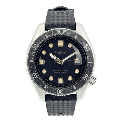 Seiko Automatic Diver 300M Black Dial Vintage Japan Watch 6215