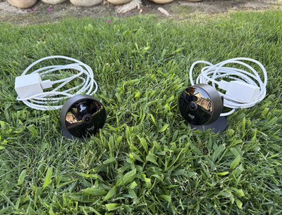 Logitech Circle View Wired HomeKit Secure Video Cameras (2-Pack) w/ Wall Mounts