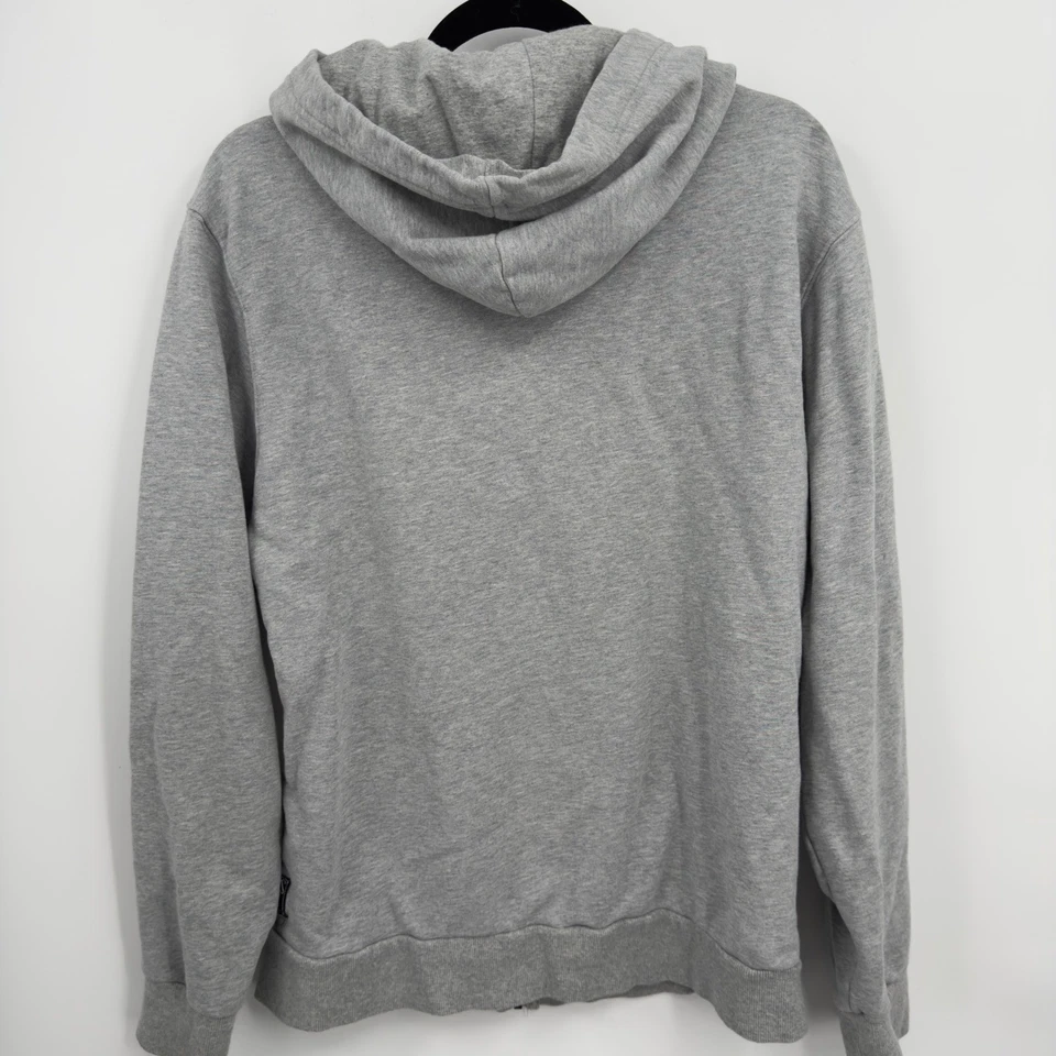 PRPS Sudadera con Capucha de Algodón Pesado con Cremallera Unisex De Gran Tamaño Para Hombres L Ropa de Calle Sudadera Foto 4 de 4