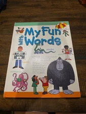 My Fun with Words Dictionary Children's Book A-K By James Ertel 