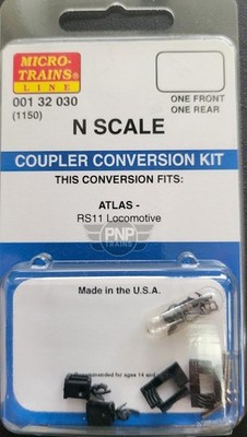 N MICRO TRAINS 001 32 030 Coupler Conversion kit 1150 Atlas RS-11