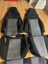 Bartact Jeep Wrangler Tj 2003-2006 Front And Rear Seat Cover Set And Accessories