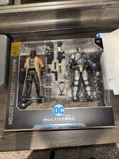 McFarlane DC BATMAN  KNIGHTMARE  & BATMAN  ARMOR SUIT  Gold Label 2 Pack NIB