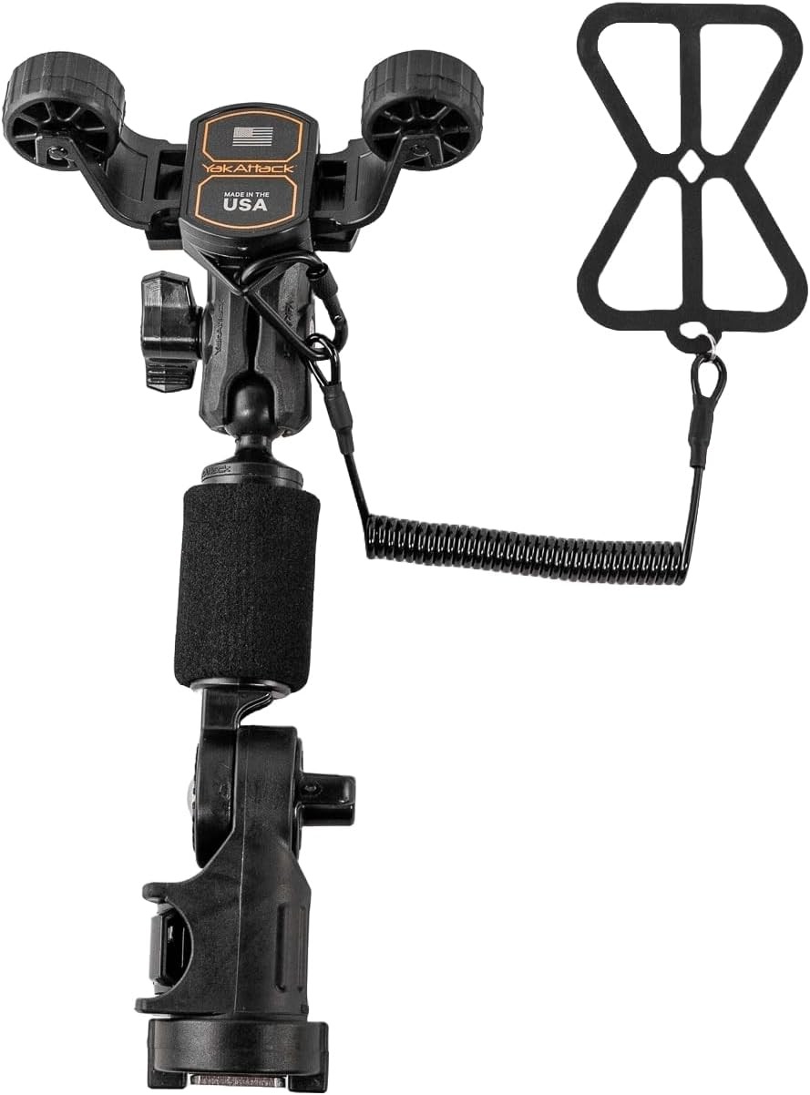 YakAttack RotoGrip Phone Holder Pro W/ LockNLoad Mount One-H