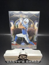 2022 Panini Select #46 Michael Pittman Jr. Black and Red Prizm Die Cut Concourse