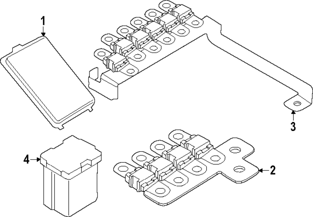 Genuine Ford Maxi Fuse LJ8Z-14526-C | eBay