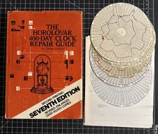 The Horolovar 400-Day Clock Repair Guide, 7th Ed. by Charles Terwilliger HC 1977
