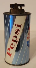 Vintage PEPSI COLA Can Lighter - RARE (Display Only - READ)
