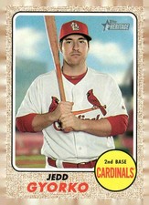 2017 Topps Heritage #188 Jedd Gyorko