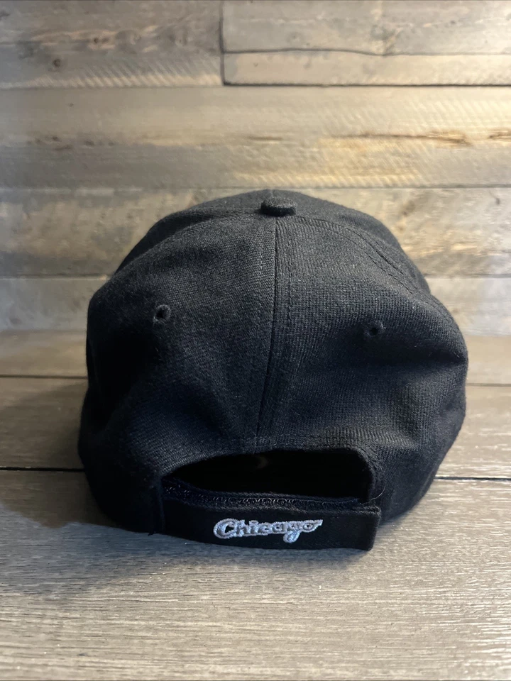 Sombrero ajustable negro de los Chicago White Sox '47 marca MVP para hombre Foto 3 de 4