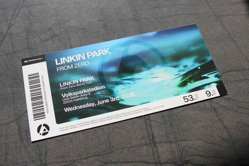 Limited Linkin Park Souvenir Concert Ticket - Hamburg, 03/06/2026 | eBay