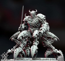 Soul Demon War Machine Fantasy Mostro da Tavolo Base 160mm
