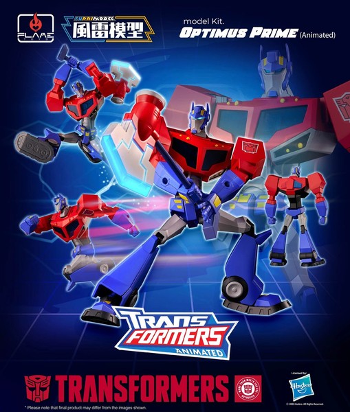 Flame Toys Modellbausatz Serie Transformers Animierte Optimus Prime-image