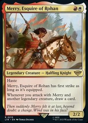 Merry, Esquire of Rohan 0215 Foil - The Lord of the Rings: Tales of Middle-earth