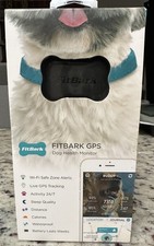 New FitBark Health & Location Pet Tracking Smart Collar Device 7001025 Black New