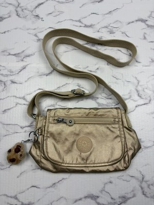 Kipling Sabian Crossbody Mini Bag Starry Gold Metallic Color