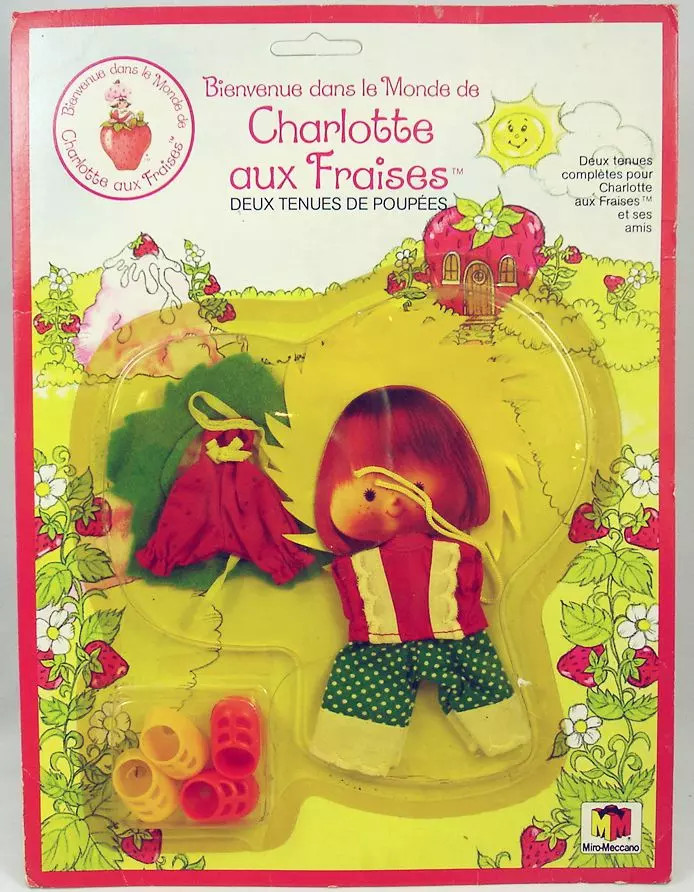 Tenues Charlotte aux Fraises Meccano pour des après-midis de jeu vintage