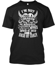 Librarian T-Shirt Made in the USA Size S to 5XL