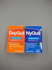 Vicks DayQuil & NyQuil LiquiCaps - Pack of 24 ~ Expires 01/2027