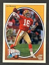 1991 Upper Deck - Football Heroes Joe Montana #8 Joe Montana