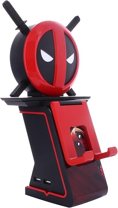 Cable Guys Deadpool Light Up Charging Ikon Phone Game Controller Holder NEW BDam