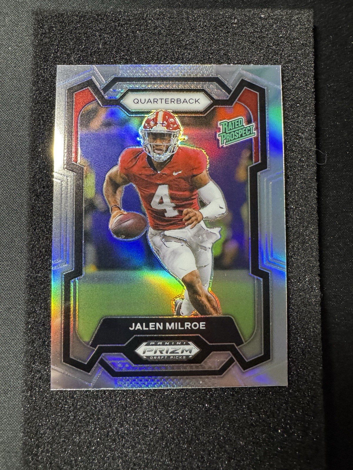 2024 Panini Prizm Draft Picks - Jalen Milroe #122 Silver Prizm (RC)