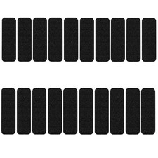 20 Pack Ceiling Fan Filters for Blades,Activated Coconut Carbon Fan Filter fo...