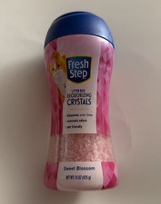 Litter Box Deodorizing Crystals, Sweet Blossom Scent, 15oz