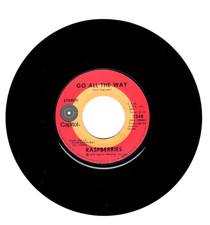 45RPM, RASPBERRIES ' GO ALL THE WAY , EXC. 1972  ROCK