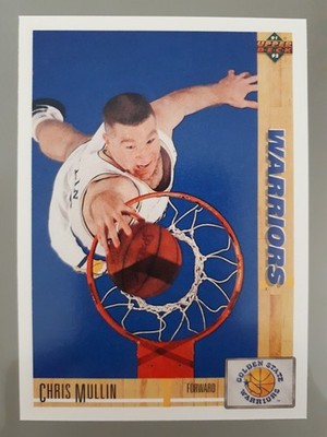 1991-92 Upper Deck Chris Mullin #245 Golden State Warriors NBA Basketball