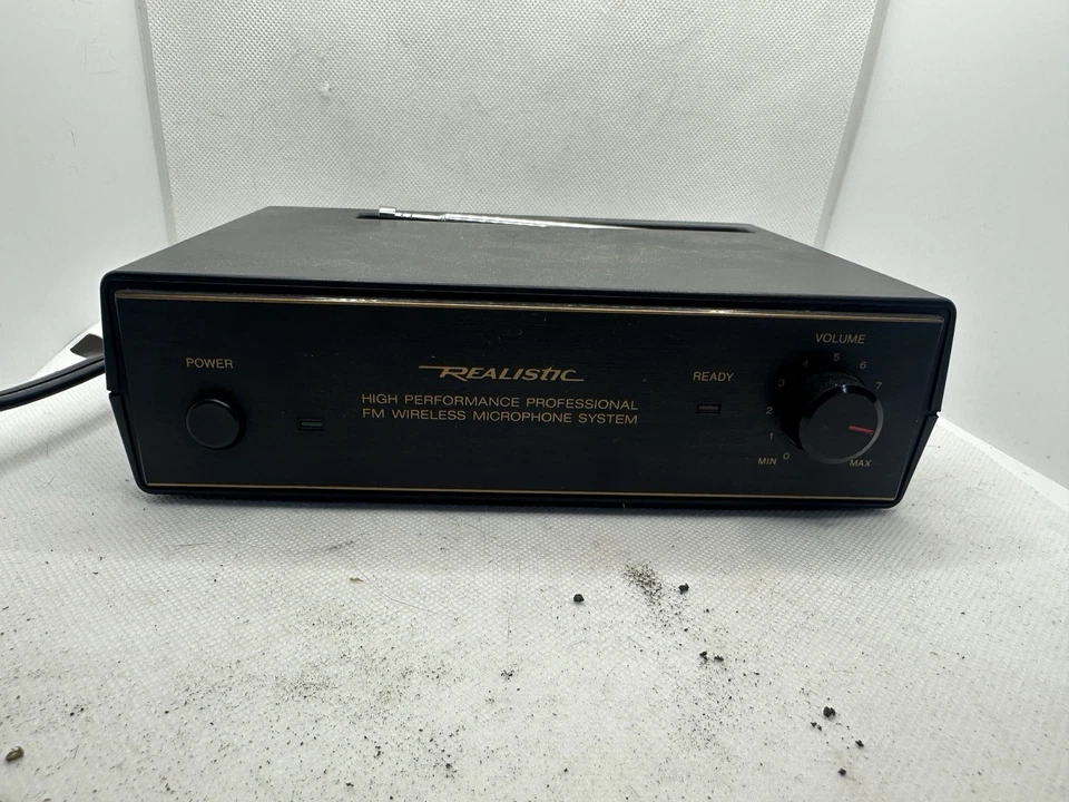 REALISTIC 32-1224 Microphone Mic Wireless Pro System Mic Inc - Image 4 of 4